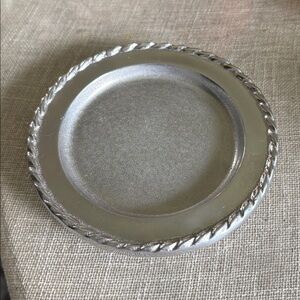 Mariposa Wine Plate Made in Mexico.
